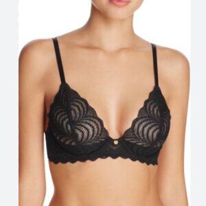 Natori Art Deco Bralette in Black